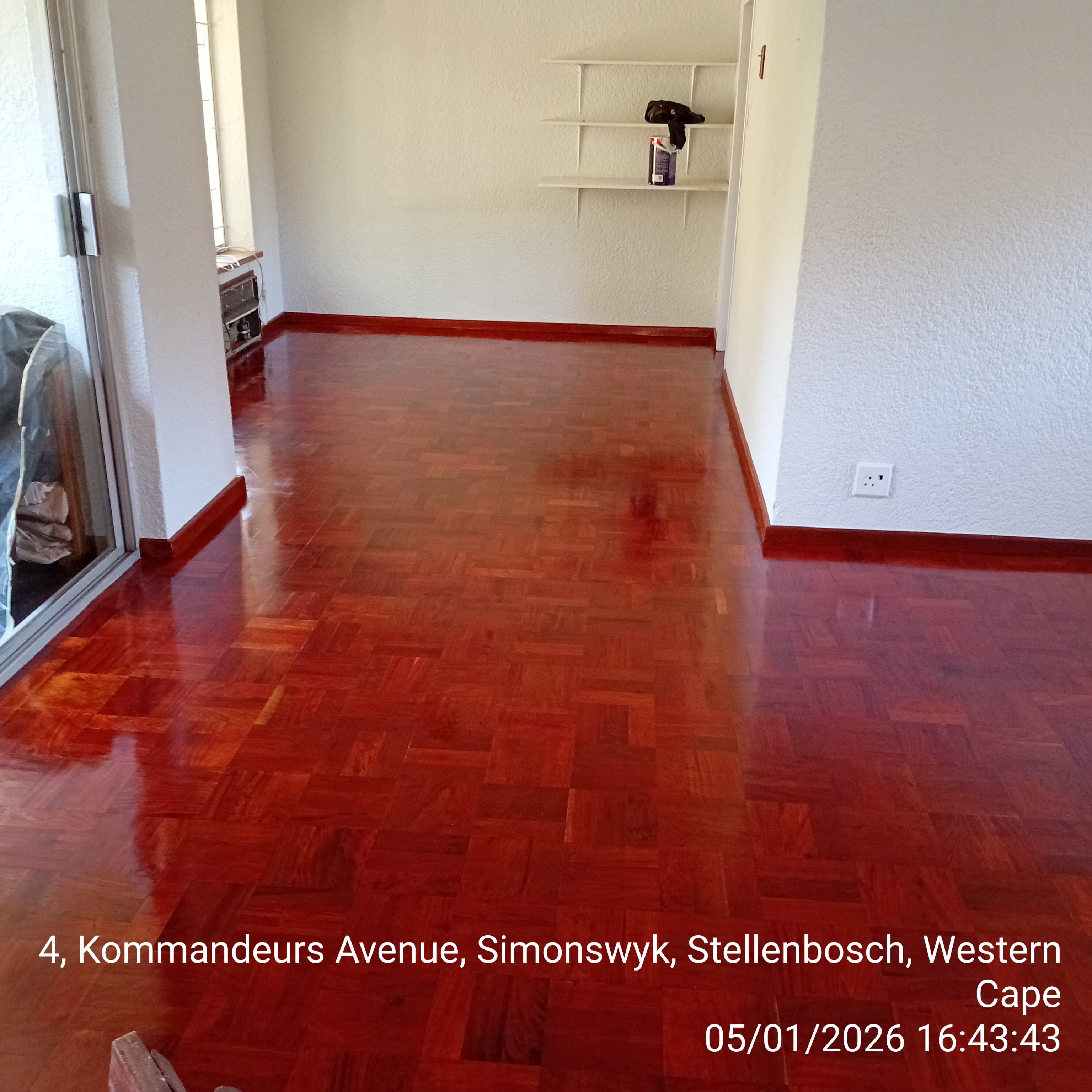 Complete bathroom renovation with modern fixtures